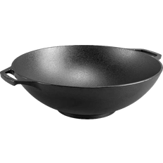 Lodge Støbejern Wokpander Lodge Pre-seasoned 35.6cm