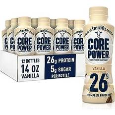 Lactose Free Beverages fairlife Core Power 26g Protein Milk Shakes Vanilla 12pcs 12 pcs