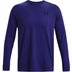 Under Armour Men's UA Sportstyle Left Chest Long Sleeve T-shirt - Sonar Blue/Black