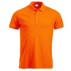Clique Men's Manhattan Polo - Neon Orange