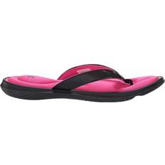 Under Armour Pink Slippers & Sandals Under Armour Marbella VII - Black/Pink Surge