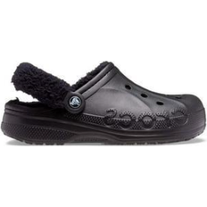 46 ⅓ Pantoletten Crocs Baya Lined Fuzz - Black