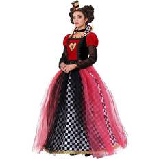 Royal - Women Costumes Fun Women's Ravishing Queen of Hearts Fancy Dress Costume