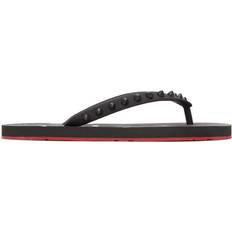 Christian Louboutin Women Flip-Flops Christian Louboutin Loubi Flip Donna Flat - Black