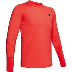 Under Armour Rush ColdGear Mock Long Sleeve T-shirt - Orange