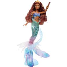 Disney ariel docka Mattel Disney The Little Mermaid Deluxe Mermaid Ariel