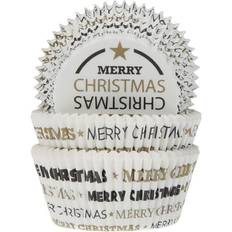 Bagetilbehør House of Marie Merry Christmas Muffinform 5 cm