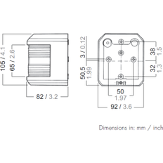 41 top Hvid 12V