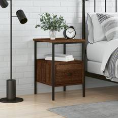 vidaXL Braun Eichen-Optik 34 x 36 x 50 cm Nachttisch