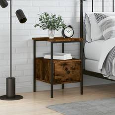 Wood Bedside Tables vidaXL Cabinet 34 x 36 x 50 cm Bedside Table