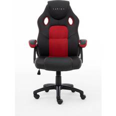 Raptor Gaming Chair GS-40 Compact, PU Fabric, Black/Red