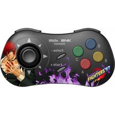 Manettes de jeu 8Bitdo Iori Yagami Edition Manette Bluetooth Style SNK Neo Geo compatible PC Windows, Android & Neo Geo Mini