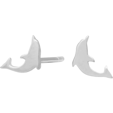 Nordahl Andersen Noa Kids's Rhod. sølvørestikker delfin