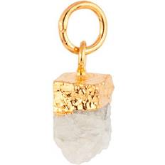 House of Vincent Birthstone Pendant Juni Moonstone Gold Plated