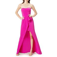 Dress The Population Kai Gown - Fuchsia
