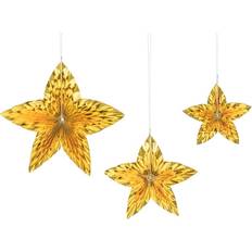 PartyDeco Rosette Julestjerne