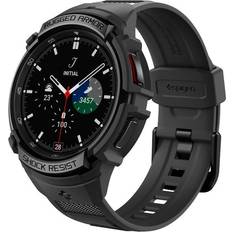 Spigen Coque Rugged Armor Pro Samsung Galaxy Watch 6 Classic 47mm, noir