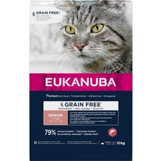 Eukanuba laks Eukanuba Senior Grain-Free Rich in Salmon Cat Food 10kg