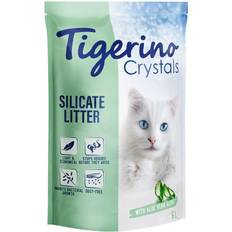 Tigerino Ekonomipack: 6 5 l Crystals kattsand Aloe Vera