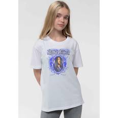 Skulderstrop T-shirts Børnetøj Billie Eilish Airbrush Photo - White