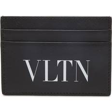 Valentino Korthållare Valentino Men's VLTN Logo Card Holder Black/White