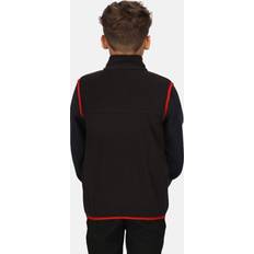 Black Fleece Garments Regatta Kids Long-Lasting Micro Fleece Boydwarmer Black