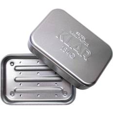 Aluminium Sæbeskåle Klar Seifen Beholder