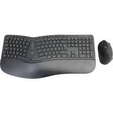 Conceptronic Wireless Keyboard+Mouse ergo Layout deutsch sw