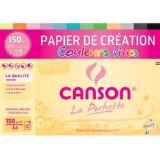 Jaune Blocs de Croquis et Dessin Canson Tonpapier in Sammelmappe, DIN A4, 150 g/qm