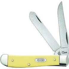 Håndværktøj Case Cutlery 2.75 Synthetic Mini Trapper Yellow Pocket Knife