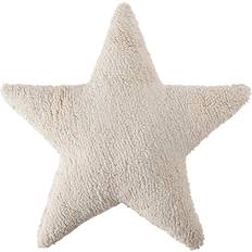 Beige Coussins Lorena Canals Handgefertigtes Baumwoll-Kuschelkissen Star