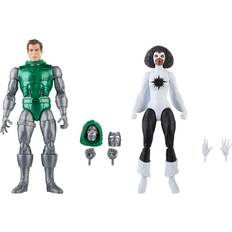 Avengers Hasbro Marvel Legends Series Captain Marvel vs. Doctor Doom, 60-årsjubileum samlarobjekt 15 cm actionfigurer