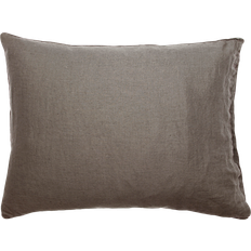 Oreillers Himla Taie d'oreiller Sunrise 50x60 cm Soil Housse de coussin Marron