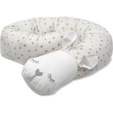 Vinter & Bloom Meadow Bumper Buddy Soft Sand Komplettes Dekokissen Beige