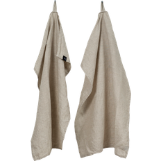Enfärgade Kökshanddukar Himla Sunshine 2-pack Oatmeal Kökshandduk Beige, Natur (70x50cm)
