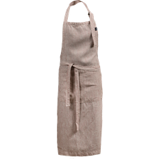 Linne Förkläden Himla Linus 70x100 True red/Natur Förkläde Natur, Röd