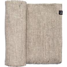 Natural Tablecloths Himla Linus Tablecloth Black, Natural