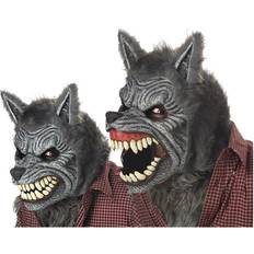 Grey Ani-Motion Masks California Costumes Adults Werewolf Ani-Motion Mask