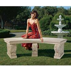 Design Toscano The Salentino Crescent Garden Bench