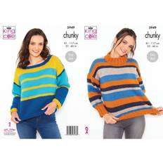 Patrons de Broderie King Cole Sweaters Value Chunky 5949