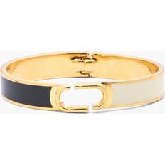 Marc Jacobs Armbånd Marc Jacobs The Hinge Bangle, Sort/Guld