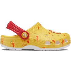 Jaune Chaussons Crocs Toddler Classic Winnie the Pooh Clogs - White/Multi