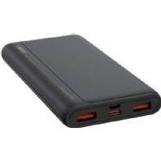 Xo Baterías y Cargadores Xo PR126 Powerbank 10000mAh 2x USB-A, 1x USB-C Entradas microUSB, USB-C Carga Rapida Resistente