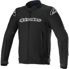 Motorcycle Equipment Alpinestars T-GP Force, Textiljacke Schwarz/Weiß