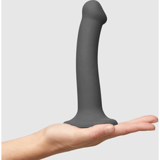 Gris Consoladores Strap-on-Me Dildo mit Saugnapf Grau