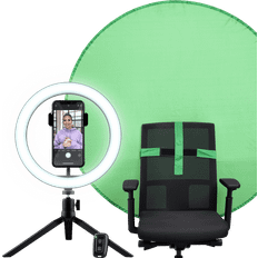 Maku+ 2-in-1 Streaming Kit Ringlys 1 Hoveder LED DC