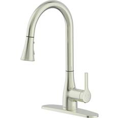 Bio Bidet Classic Kitchen Faucet with Retractable Pull Down Sprayer
