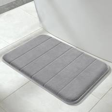 Memory foam bath rugs Yimobra Memory Foam Gray 17x24"