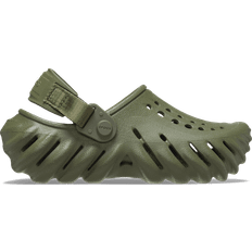 Crocs Grøn Børnesko Crocs Kid's Echo Clogs - Army Green