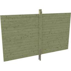 Gartenhäuser SKAN HOLZ Rückwand Profilschalung 355x200cm